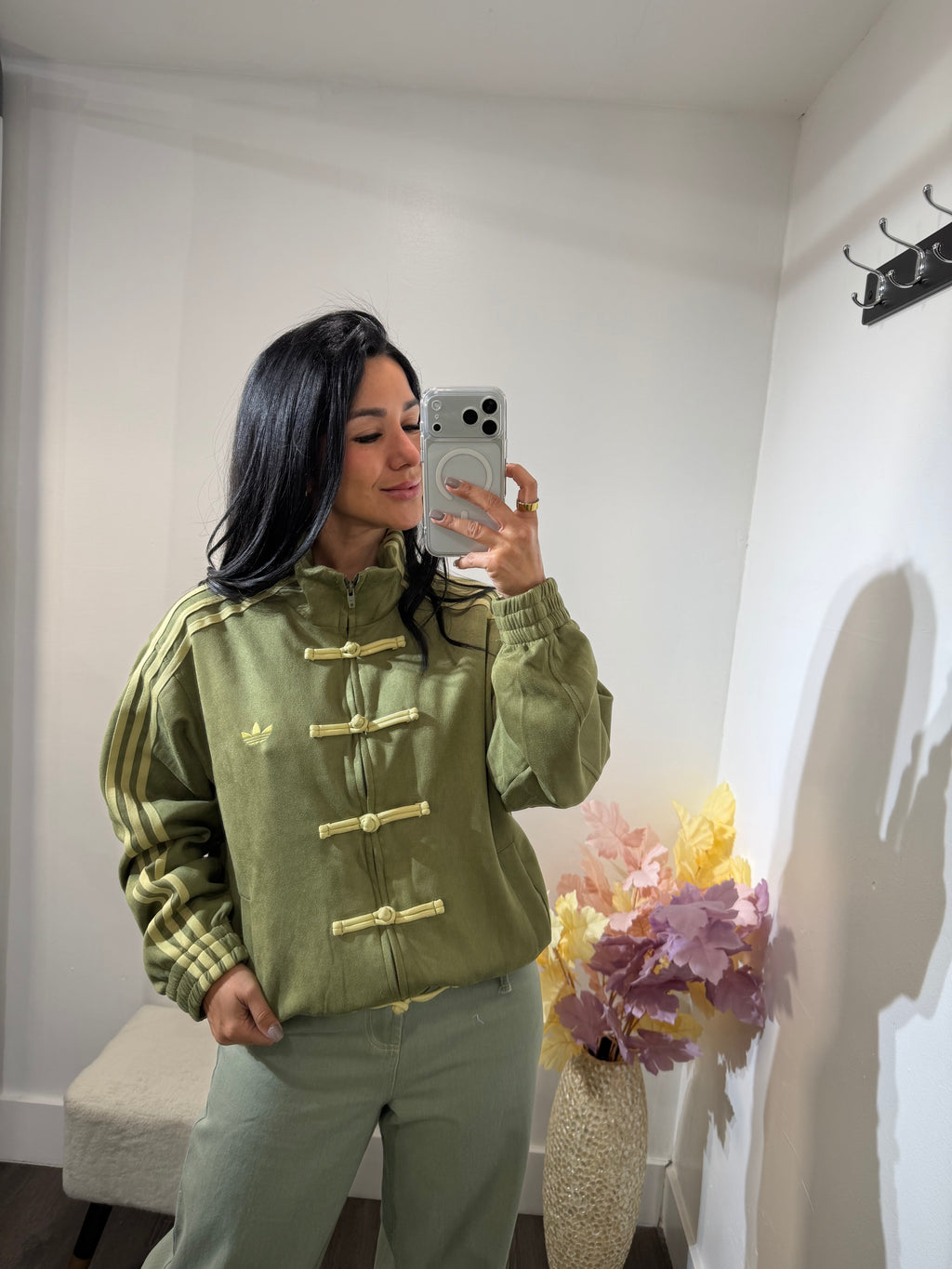Jacket trendy olive