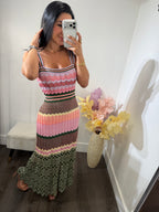 Maxi dress maca