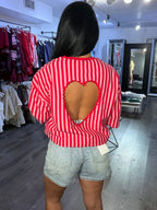 Graphic tee heart