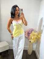 Top satin Amalia