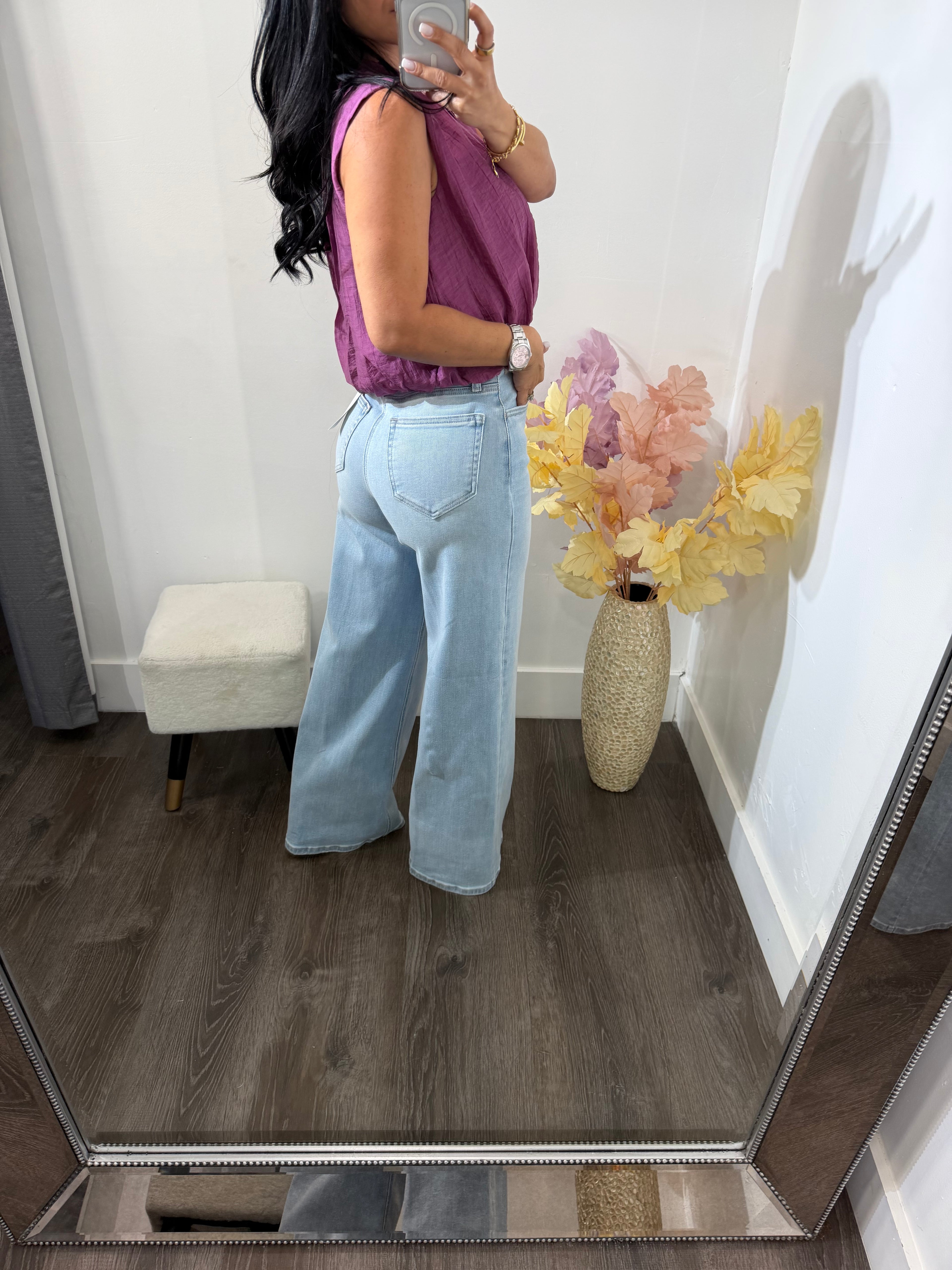 Jean cello blue