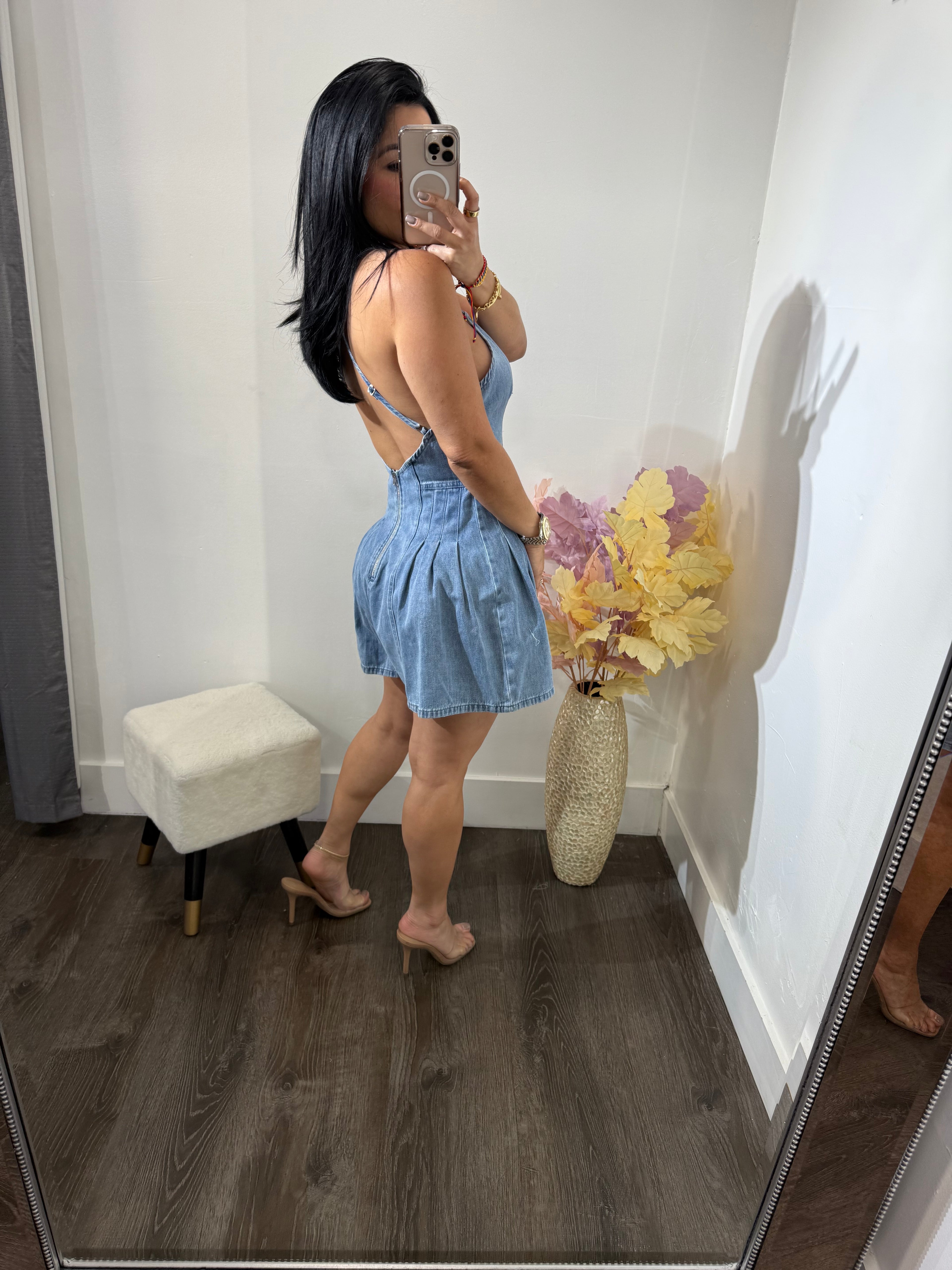 Romper Denim Lucia