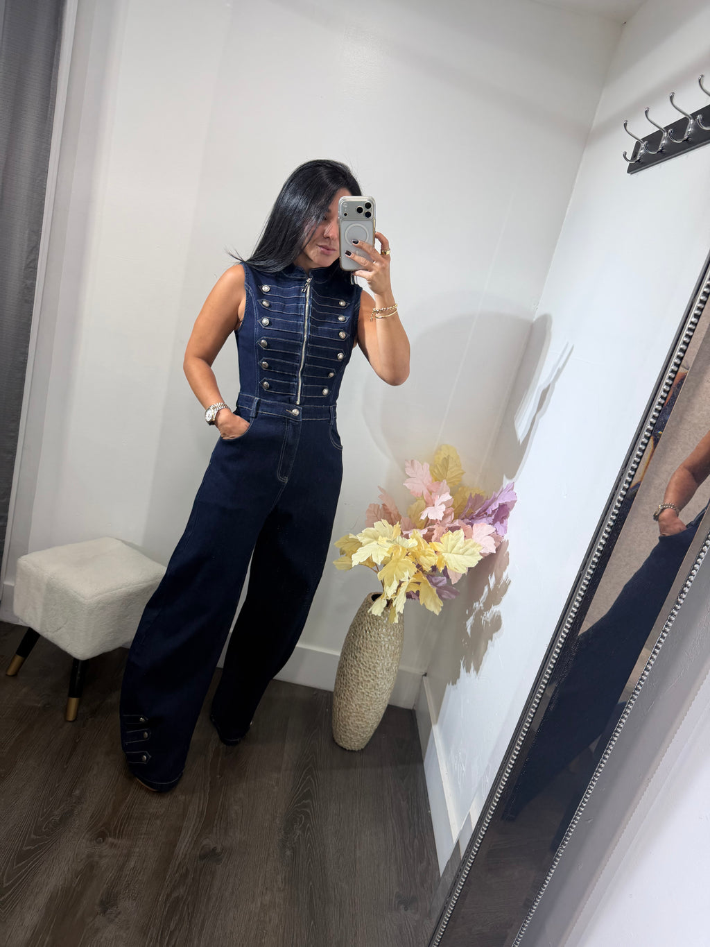 Jumpsuit denim Napoleon