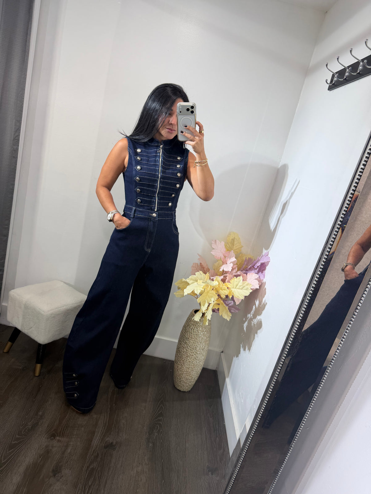 Jumpsuit denim Napoleon