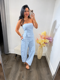 Jumpsuit denim Estela Blue