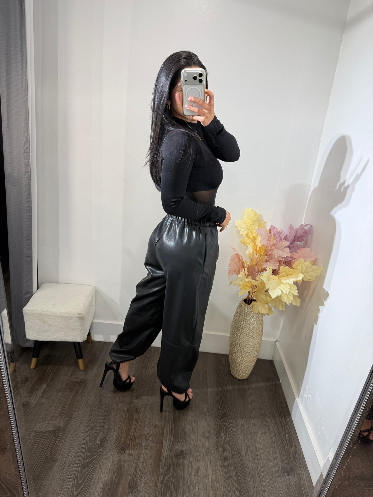 Pant  leather Kathy