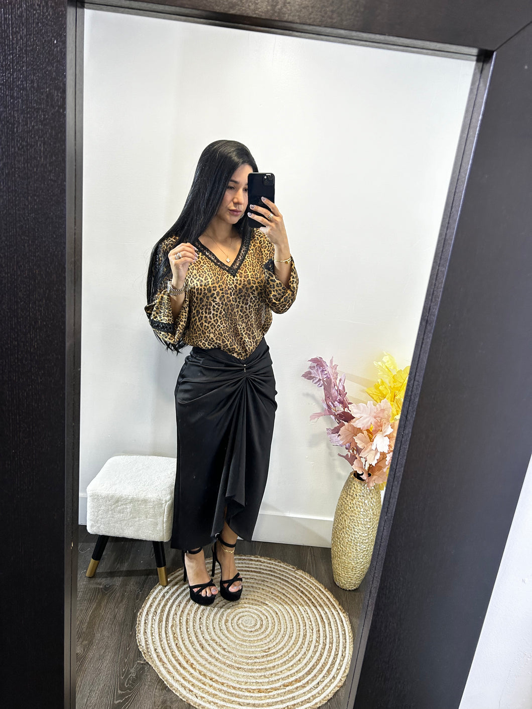 Skirt satin susan