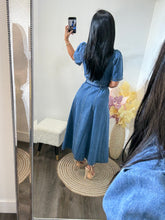 Load image into Gallery viewer, Maxi dress denim Elsa
