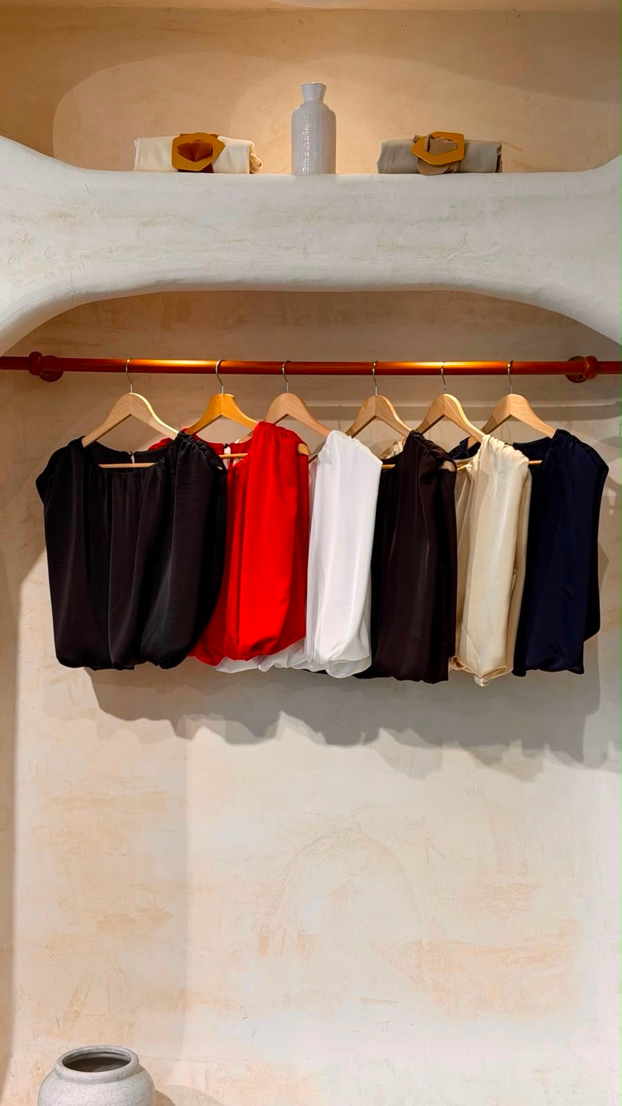 Top satin Lorena