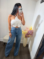 Top crochet lu