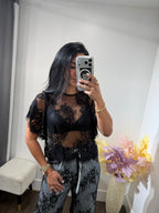 Top lace Juliana black
