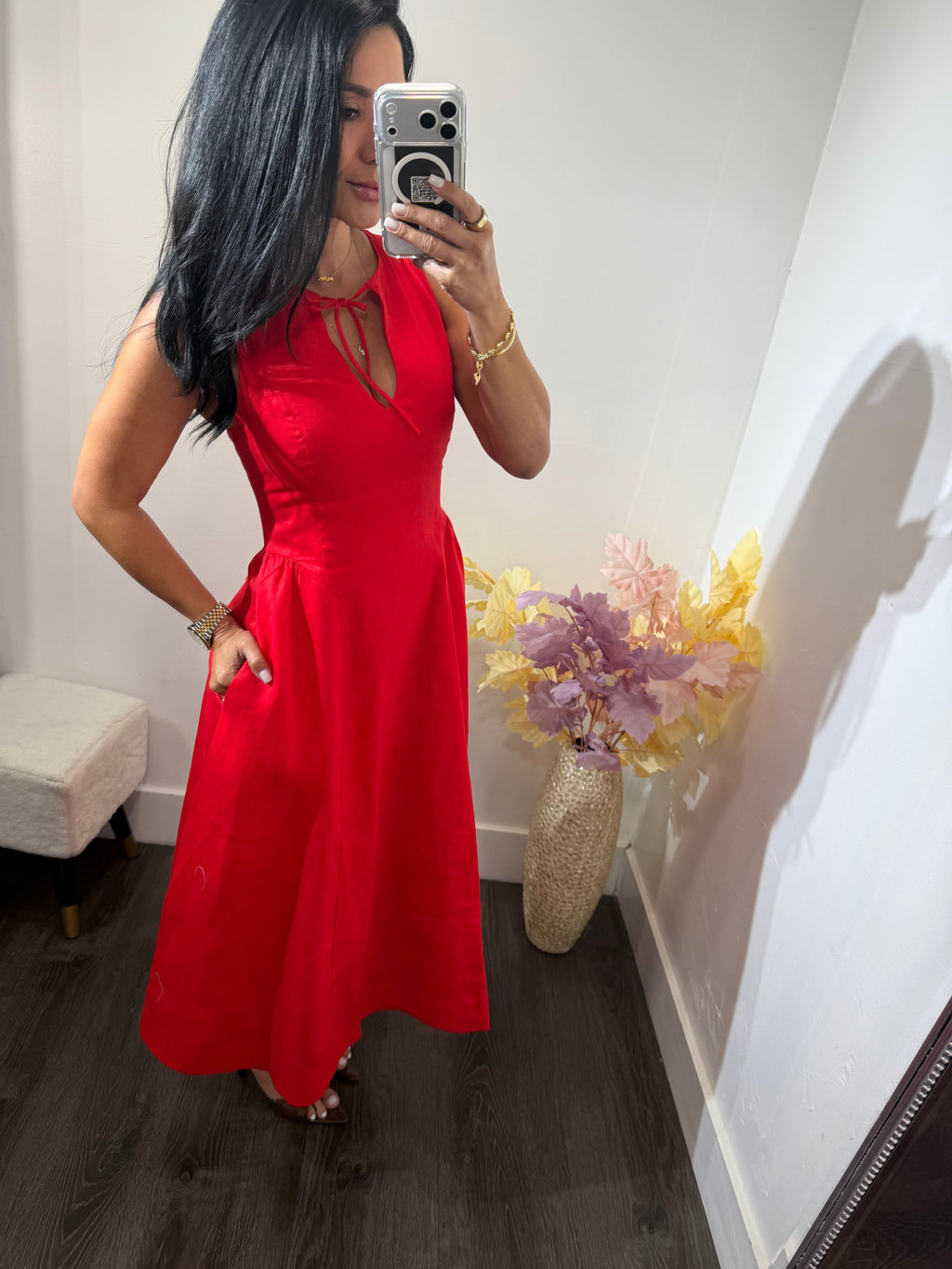 Maxi dress Lino sol