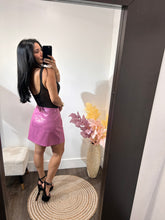 Load image into Gallery viewer, Skirt leather tefi
