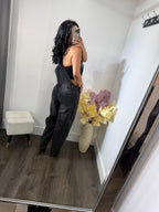 Jumpsuit denim Sile Black