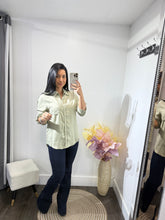 Load image into Gallery viewer, Top button linen basic
