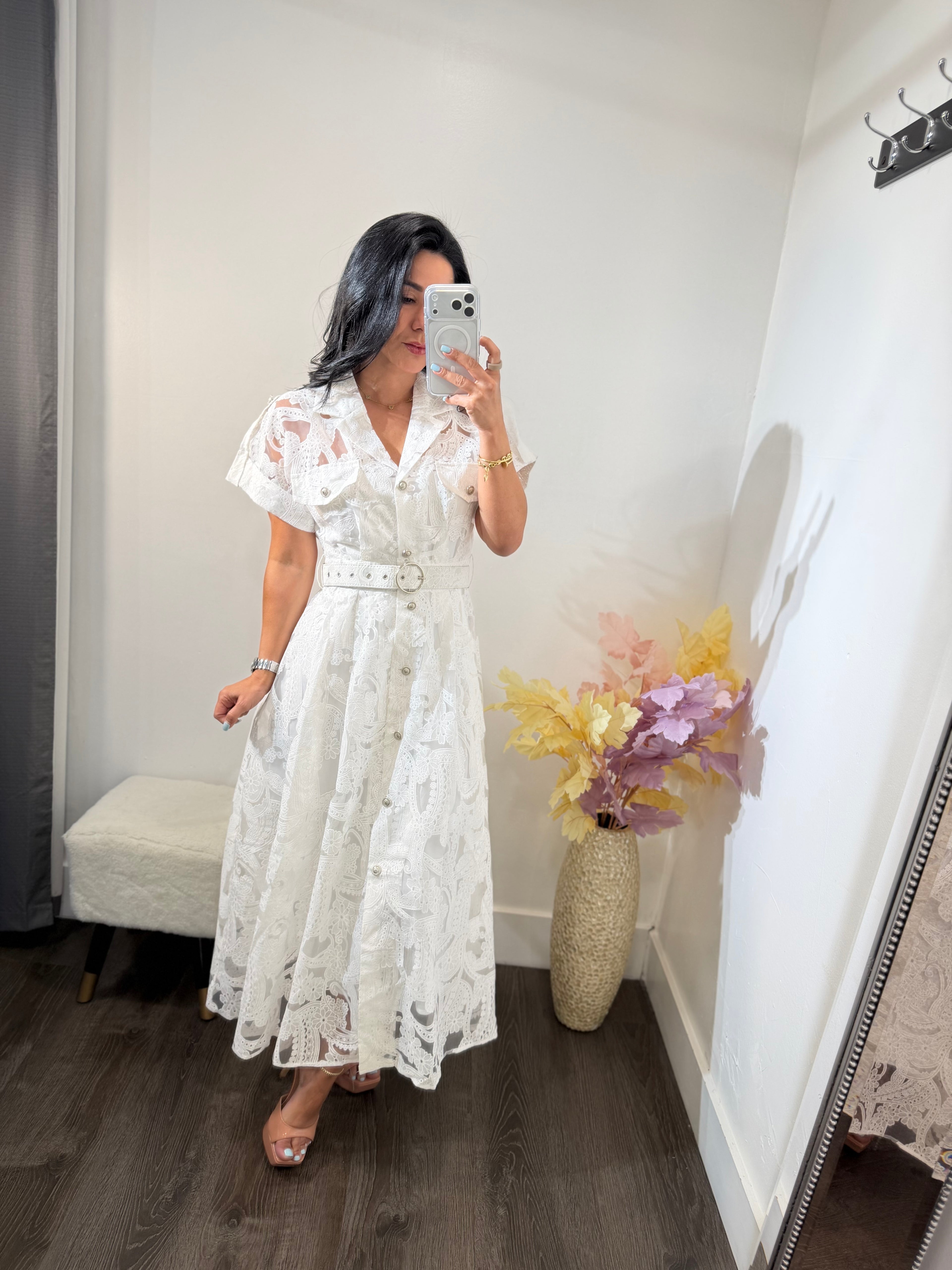 Maxi dress Helena white