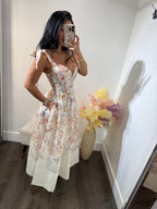 Maxi dress flower Ana