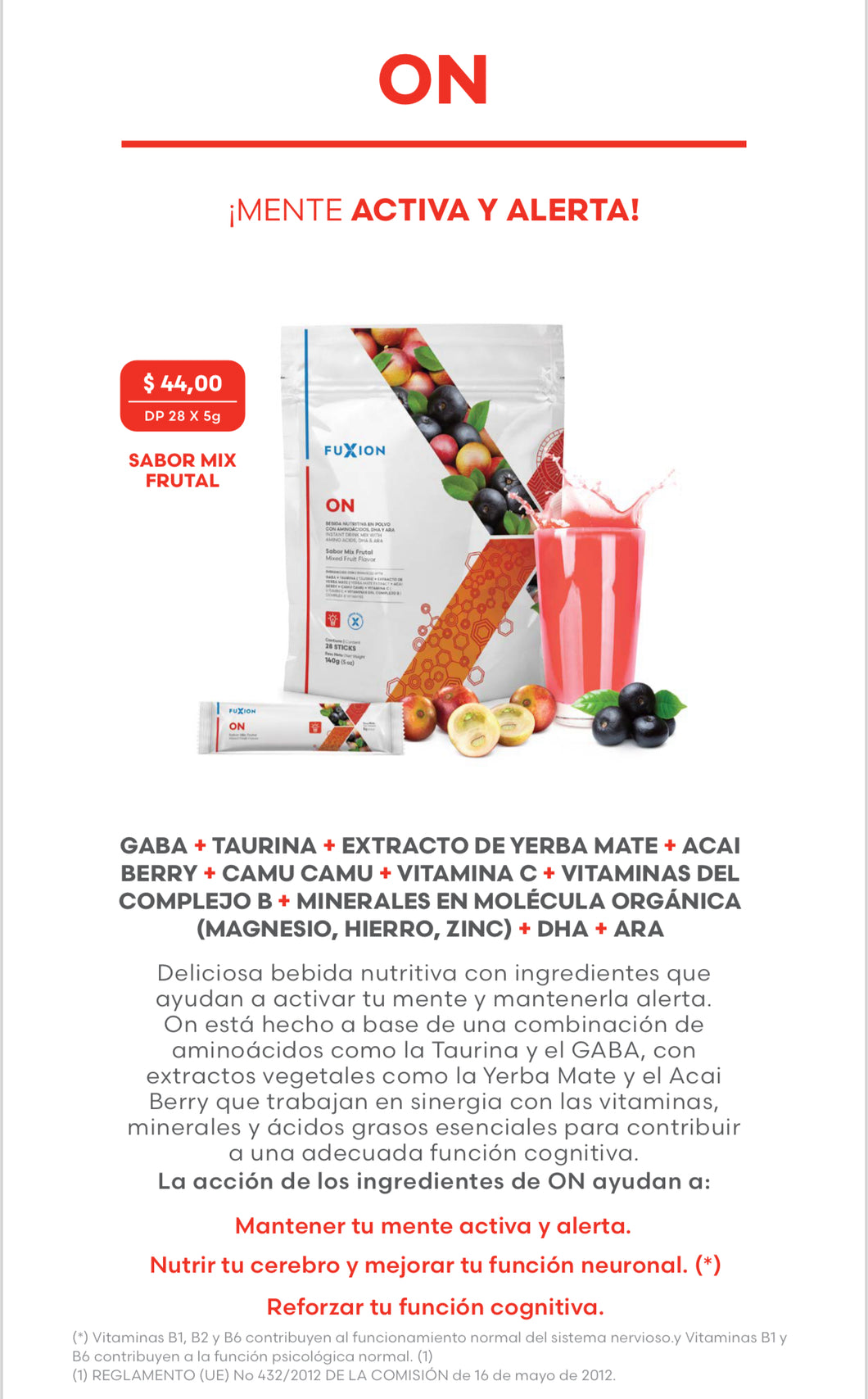Producto Fuxion On