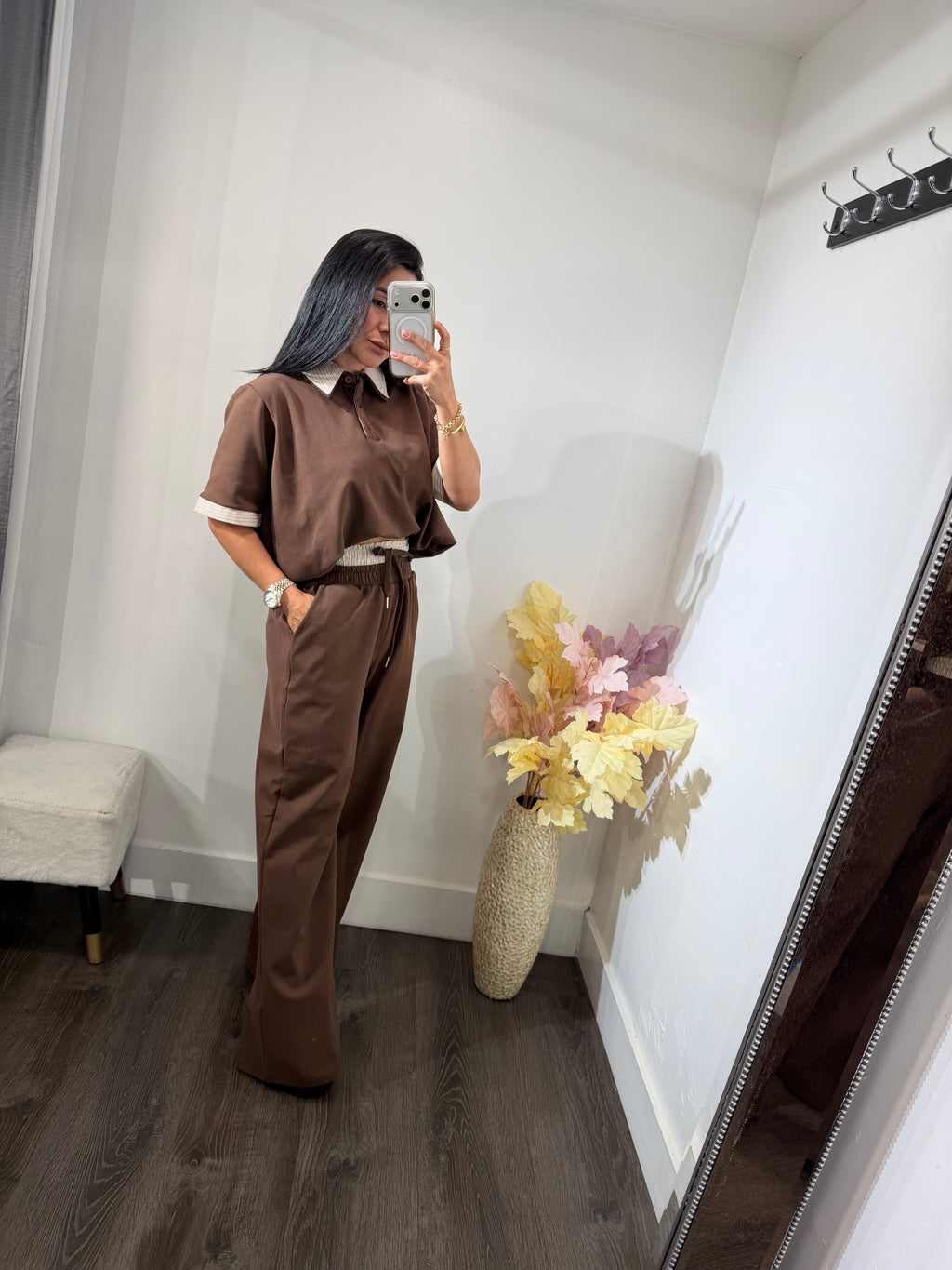 Set Olivia brown