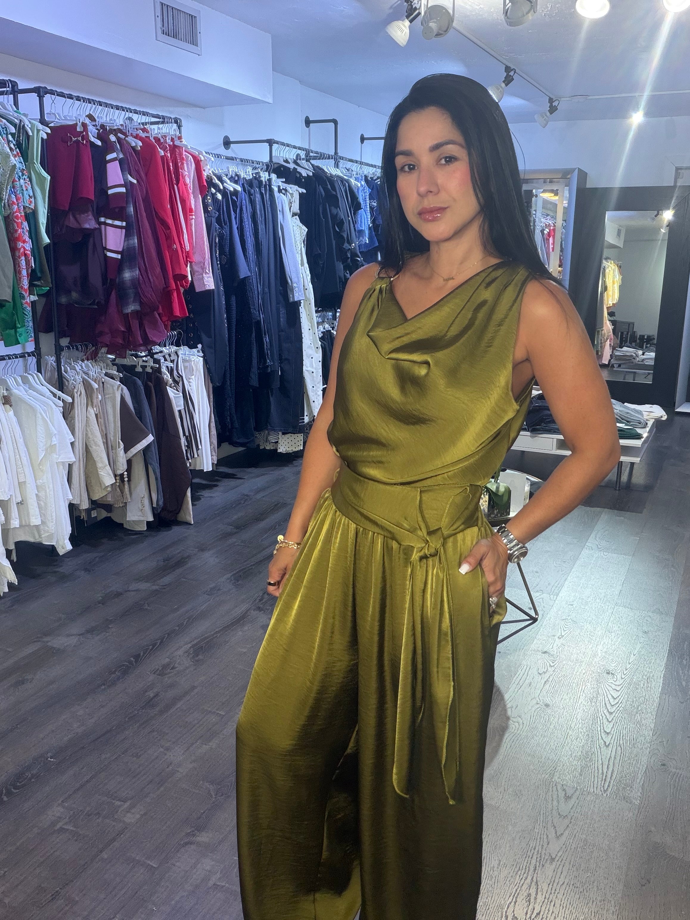 Set satin delia