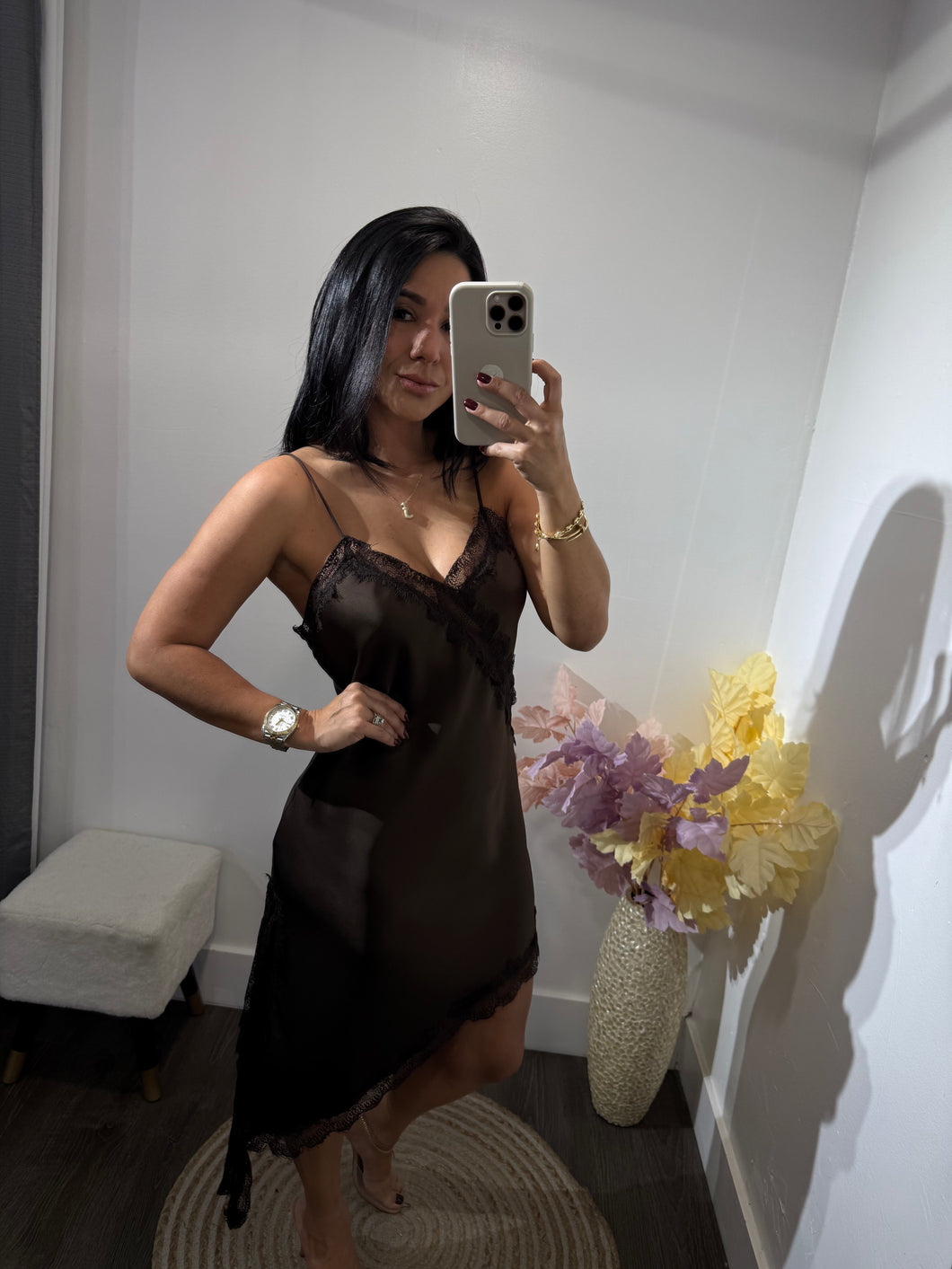 Dress satin Luisa
