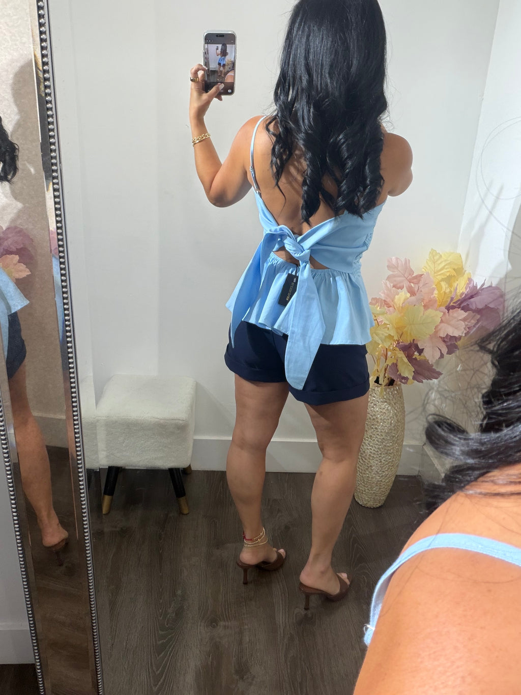 Top raquel Blue