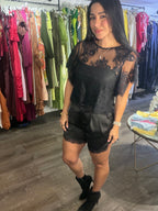 Top lace Juliana black