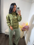 Jacket trendy olive