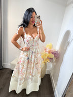 Maxi dress flower Ana
