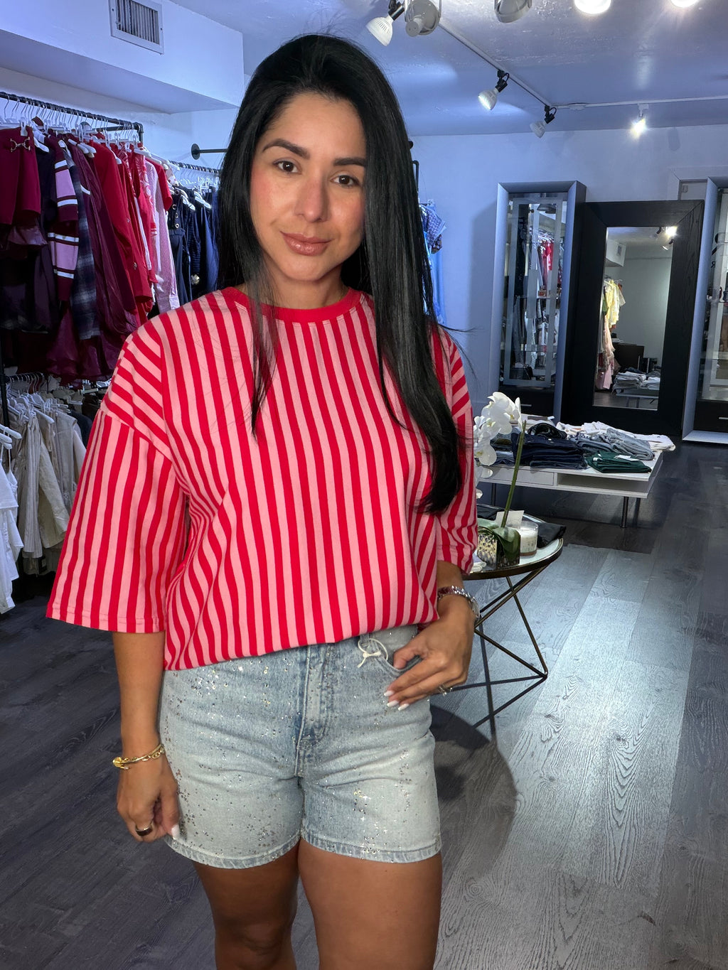 Graphic tee heart