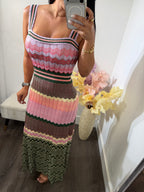 Maxi dress maca