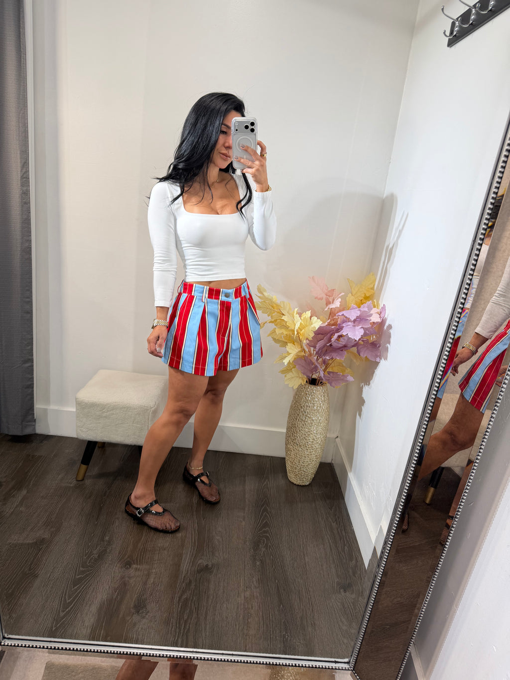 Short stripped luisa