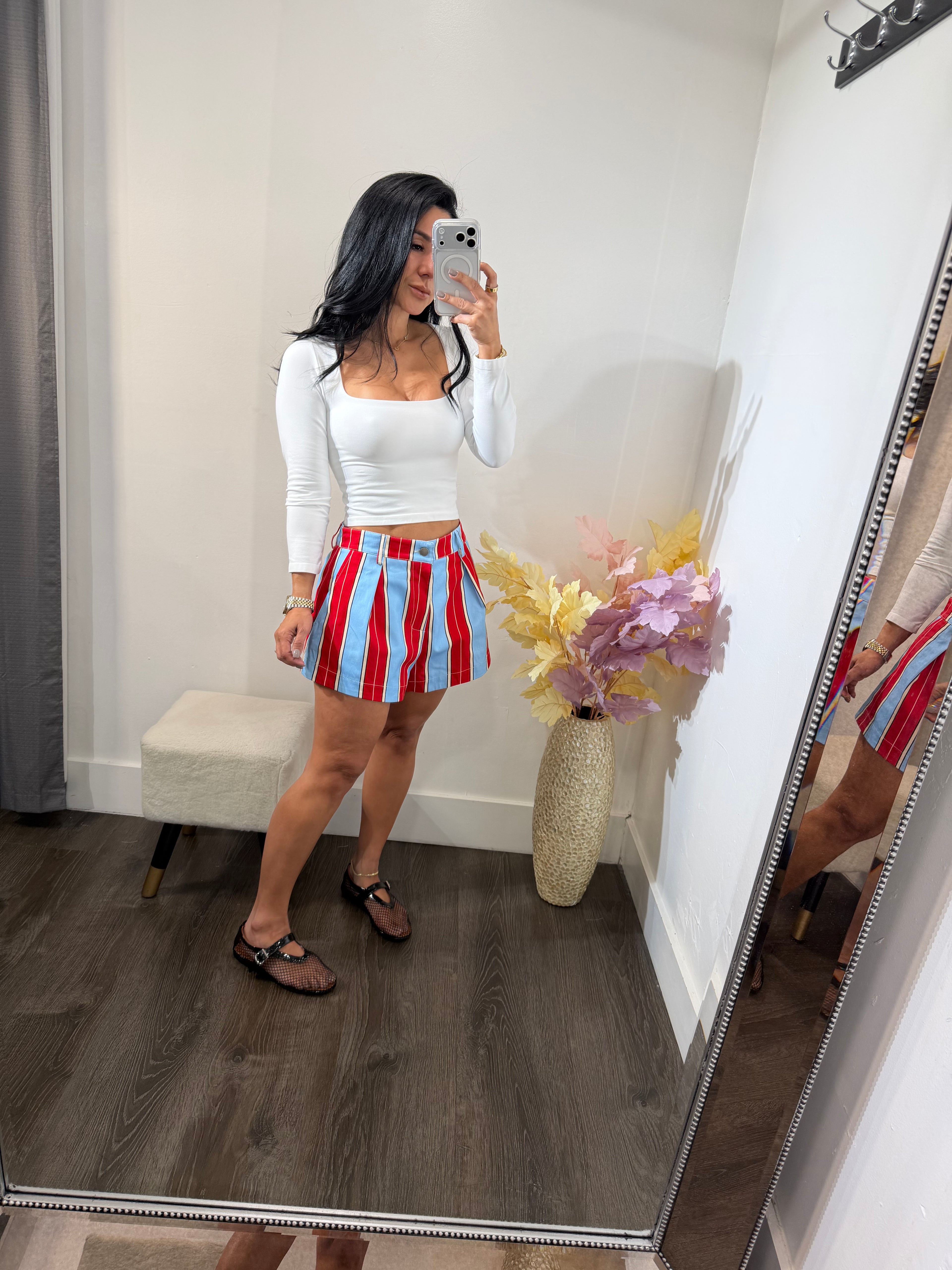 Short stripped luisa