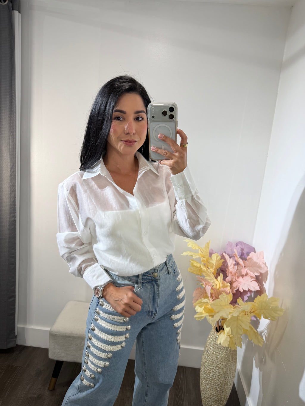 Top button cristina