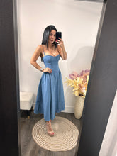 Load image into Gallery viewer, Maxi Dress Denim Julia
