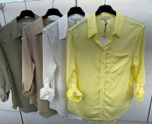 Load image into Gallery viewer, Top button linen basic
