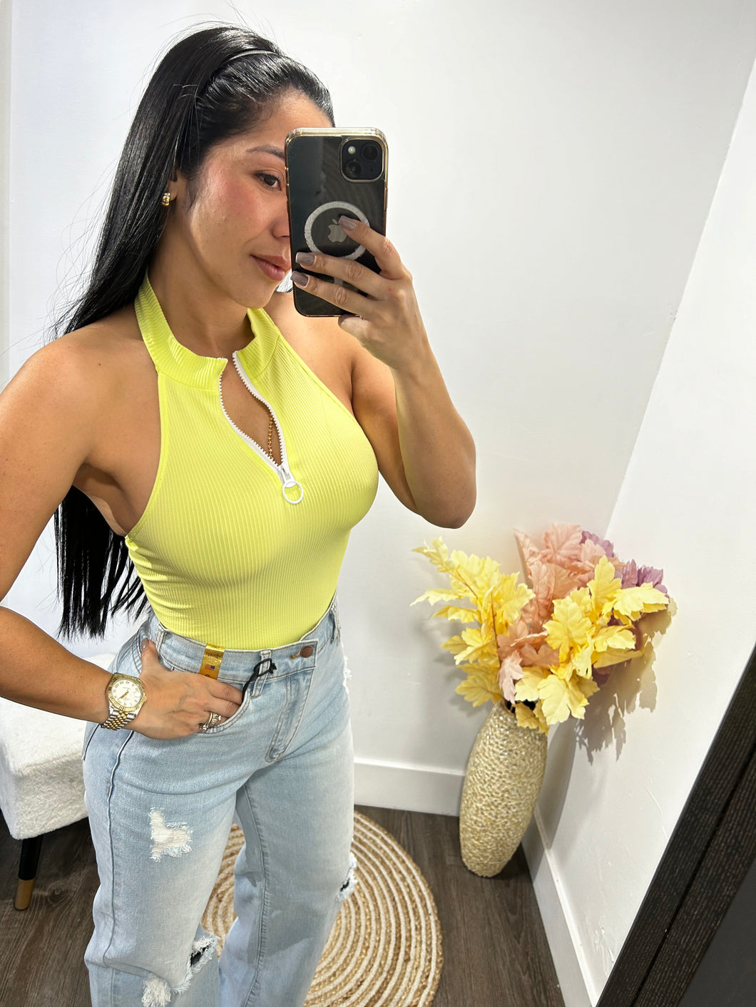 Bodysuit Basic Zipper