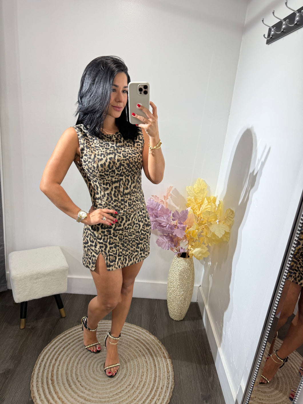 Set denim print