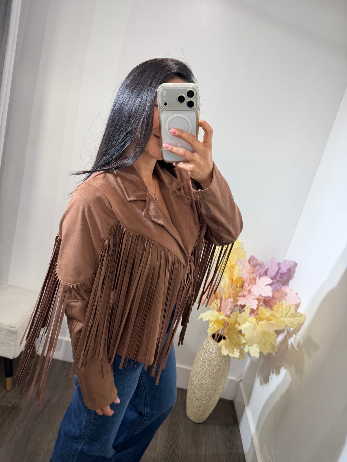 Jacket flecos