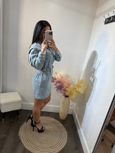 Load image into Gallery viewer, Dress denim paola
