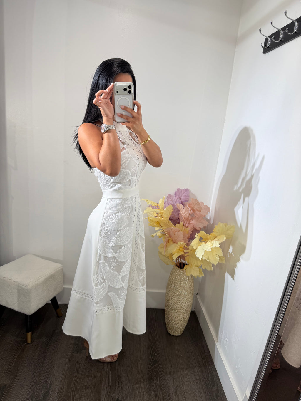 Maxi Dress Lisa white