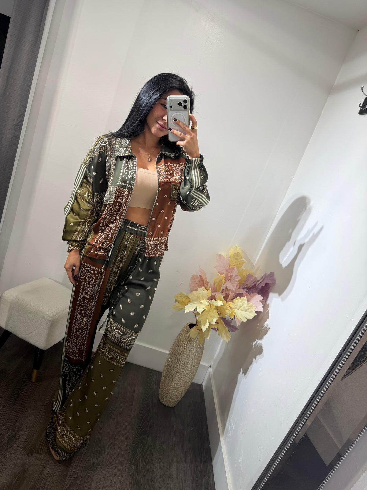 Set bandana satin