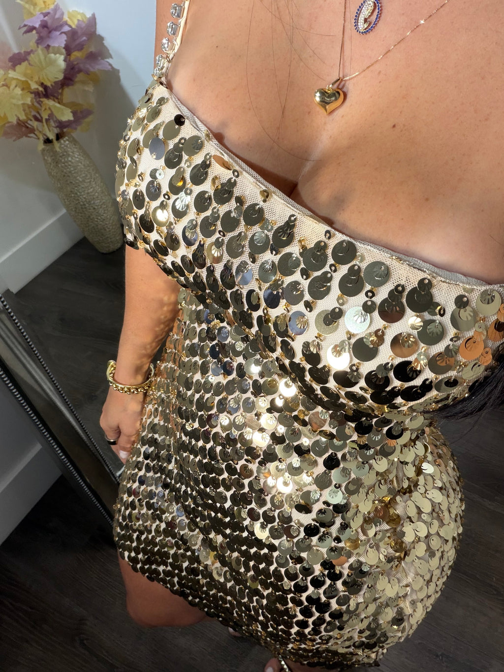 Dress sahiri Gold
