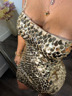 Dress sahiri Gold