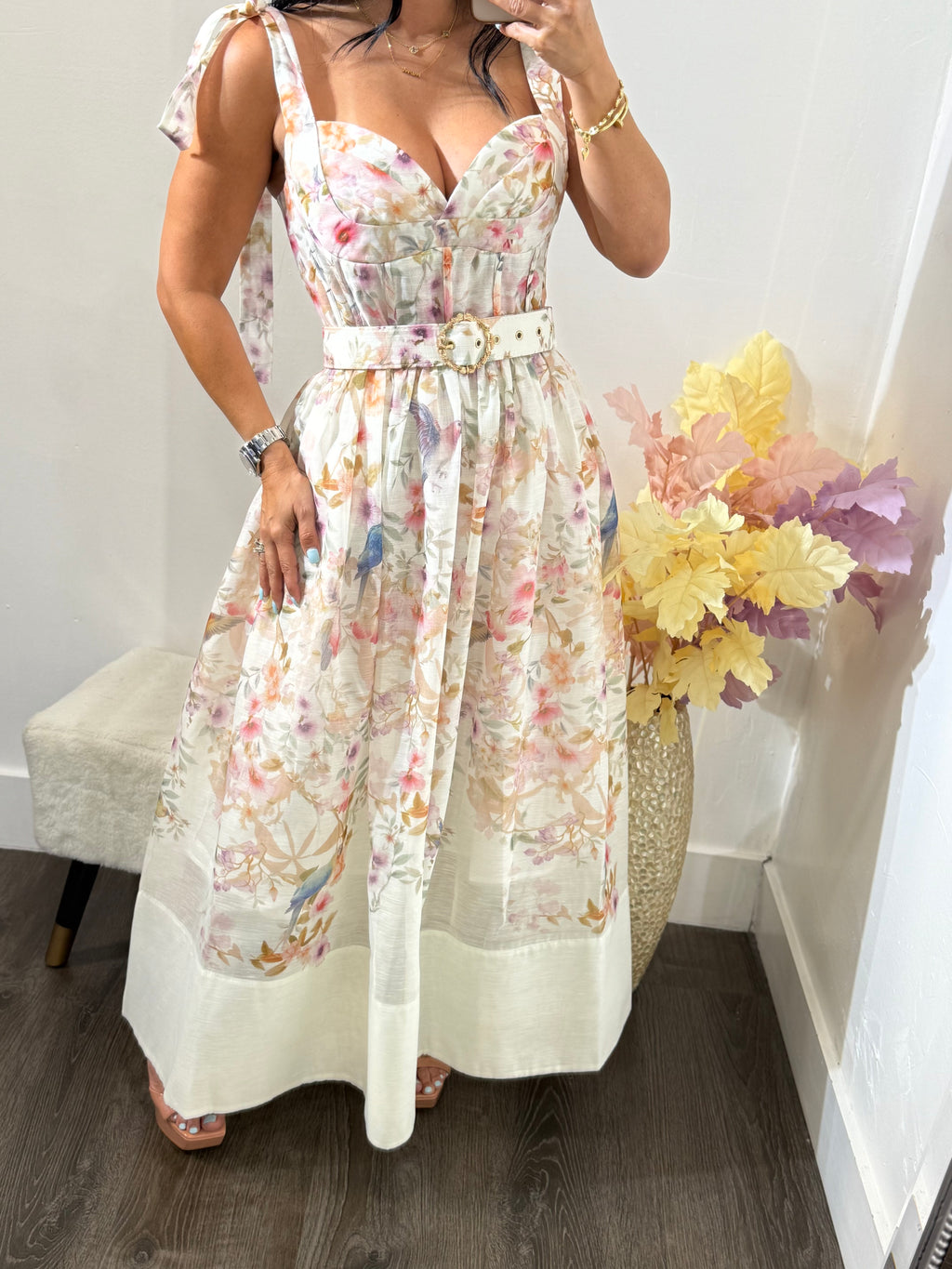 Maxi dress flower Ana