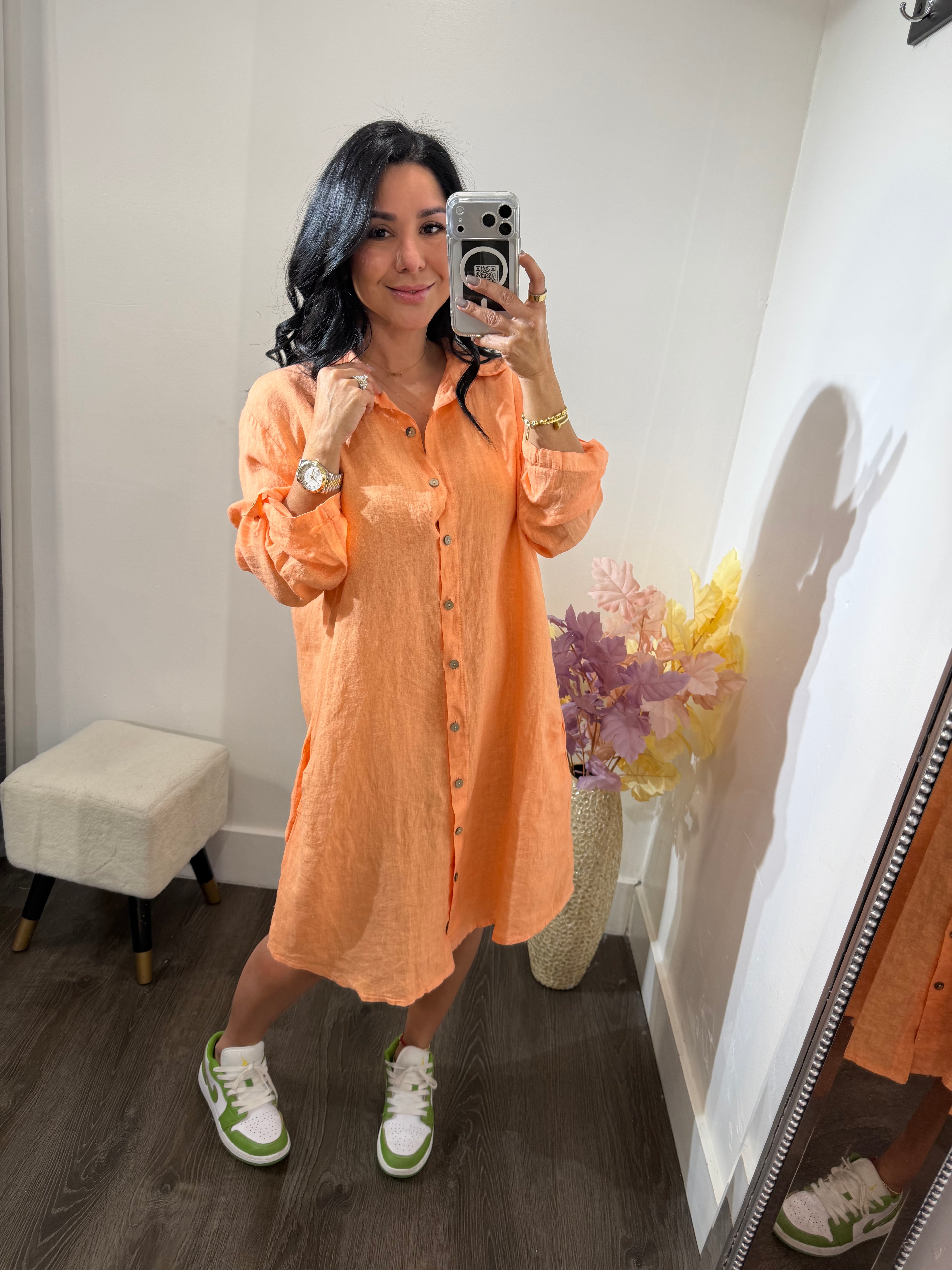 Dress linen Giselle