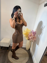 Load image into Gallery viewer, Dress leather monica

