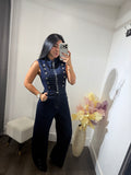 Jumpsuit denim Napoleon