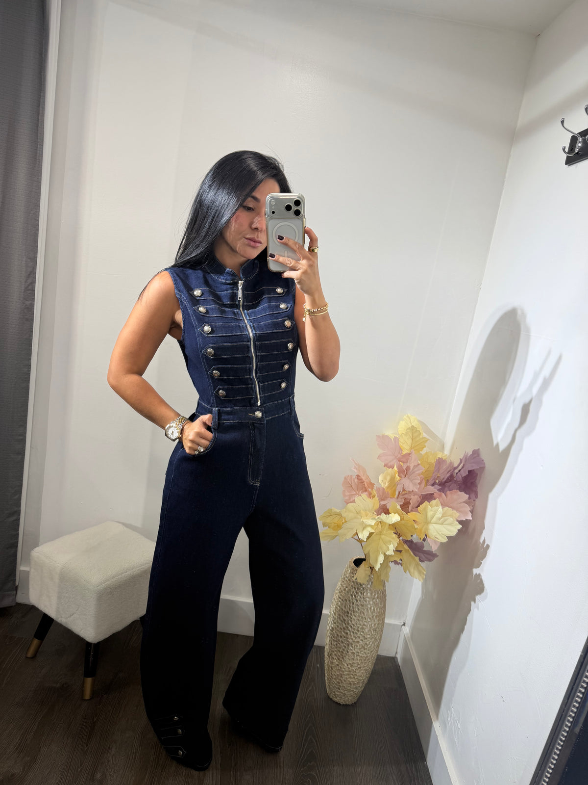 Jumpsuit denim Napoleon