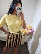 Short Luciana brown